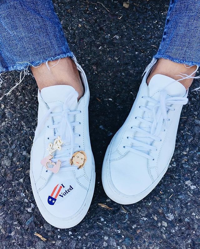 Women In Suits - stickers to dress up sneakers 