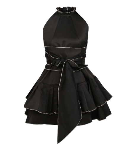 Indian Fashion Designers - Black dress by Gauri & Nainika x Koovs